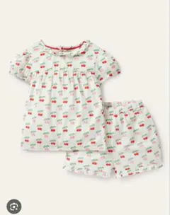 BODEN Printed Short Set チェリー柄