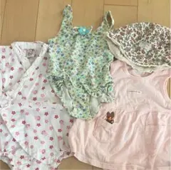 まとめ売り！水着 浴衣 帽子他 女の子 70〜80㎝