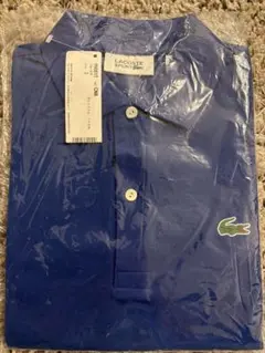 LACOSTE ポロシャツ 青 新品