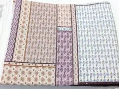 HOKKOH 60ローン リップル生地 2m（ブロバンズ柄）