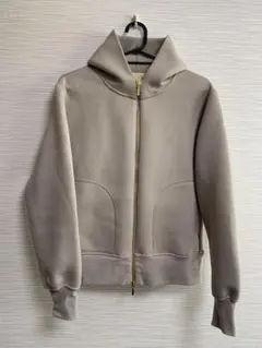 ナノユニバース　テックダンボールダブルジップパーカー　FREE