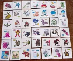 ポケモンパン　デコキャラシール　まとめ売り