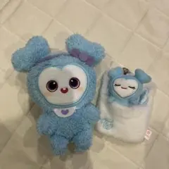 TWICE ふわもこおすわりぬいぐるみ パスケース gigo ナヨン