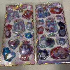 ウォーターインシール　ねこ　うさぎ ユニコーン　クラックス