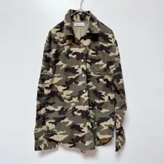 BROWNY 【F】トップス 長袖シャツ 迷彩柄 秋冬