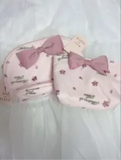 Maison de FLEUR メゾンドフルール さくらチュールポーチ セットのサムネイル