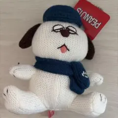 スヌーピー　オラフ　ニット　キーチェーンマスコット　ぬいぐるみ　マフラー