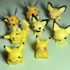 ポケモンキッズ【指人形・ソフビ】ピカチュウ 9点セット - メルカリ
