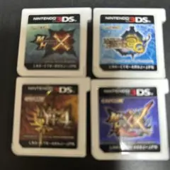 モンスターハンターシリーズ4作品セット