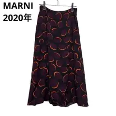 2020年マルニ総柄ロングスカート　MARNIのサムネイル