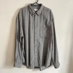 j.crew 巨人タグ　長袖シャツ　千鳥柄　90's 00's 古着 XL