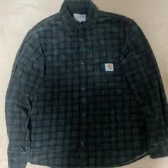 Carhartt コーデュロイ長袖シャツ M ダークグリーン