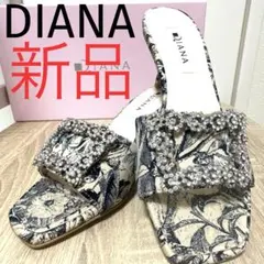 新品DIANA ミュールサンダル S