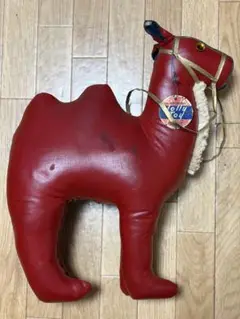 Jolly Toy Antique red oil cloth ヴィンテージ