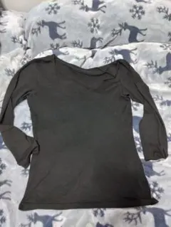 ユニクロ　ヒートテック　ブラック　L