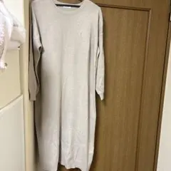ニットロングワンピース