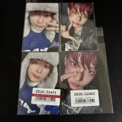 &TEAM ハルア Back to Life ユニバ ラキドロ 特典 4枚