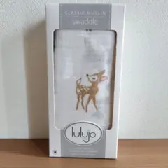 lulujo モスリンコットン スワドル おくるみ　バンビ