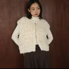 ハンドニットロービングベスト　hellam