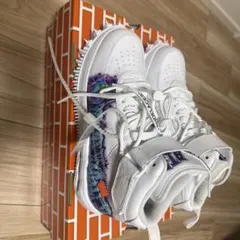 Off-White × NikeAirForce1Mid1回着用ほぼ新品 箱付き