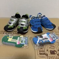 IFME 16.0cm 山手線・かがやき 2足セット 靴下つき