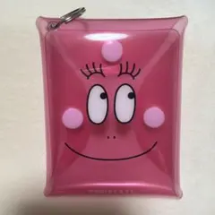 バーバパパ クリアポーチ キーホルダー ピンク