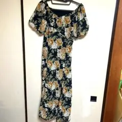 トッコクローゼット 花柄ワンピース M