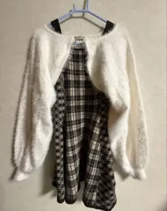 LIP SERVICE フェザーチェックアンサンブルワンピースのサムネイル