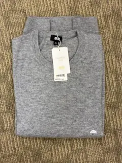 【新品・未使用】UNIQLO ユニクロ カシミヤ100% クルーネックセーター