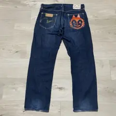 希少‼️エヴィス ダークデニム ピンクデザイン　32✖️32 2025年最新】evisu ジーンズ32の人気アイテム - メルカリ