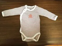 【美品】プチバトー　長袖　ロンパース