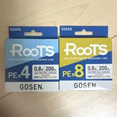 GOSEN Roots PEライン 0.8号 200m 2個セットのサムネイル