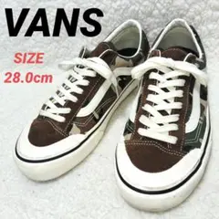 VANS　バンズ　オールドスクール　ローカットスニーカー　カモフラ　メンズ　28