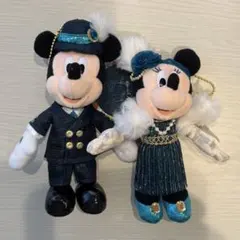 未使用】ジュビリーガラぬいぐるみ・グラスセット 東京ディズニーシー