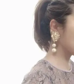 ウェディング　イヤリング