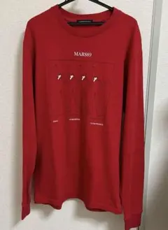UNDERCOVER レッド ロングスリーブ Tシャツ