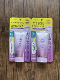 サンカット マルチビタミントーンアップＵＶエッセンス クリアラベンダー 2本のサムネイル