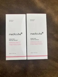 【新品未開封】メディキューブ PDRNピンクペプチドセラム 美容液　2本