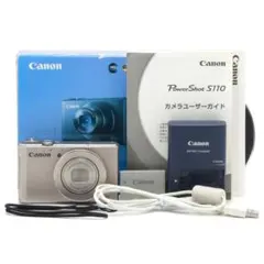 Canon S110 コンパクトデジタルカメラ　ジャンク品 中古美品】 CANON Power Shot S110 ブラック コンデジ パワーショット