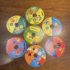 ベネッセこどもチャレンジぽけっとイングリッシュ　DVD７枚セット　２歳から