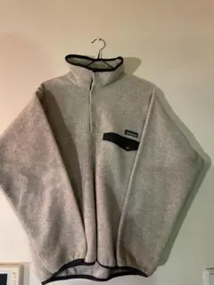 Patagonia フリース ハーフジップ グレー