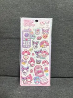 「正規品」平成はっぴーフォン　マイメロ　クロミ　シール 新品