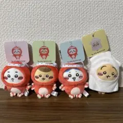 【4個セット】　ちいかわ　たこイカくじ　D賞　たこイカマスコット