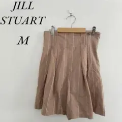 ジルスチュアート ストライプ ショートキュロット フレア M タック ベージュのサムネイル