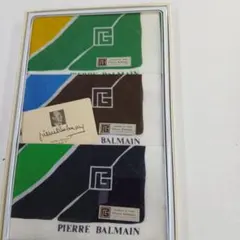 PIERRE　BALMAIN ハンカチ　３枚