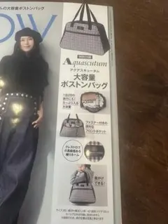 Aquascutum 大容量トートバッグ GLOW特別付録
