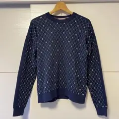 美品 Tommy Hilfiger トミーヒルフィガー ゴルフニット セーター