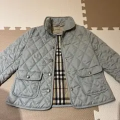 BURBERRY 水色 キルティングジャケット 98cm