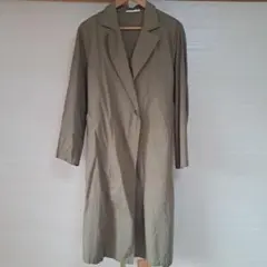 未使用 UNIQLO　ユニクロ　トレンチコート　カーキ　Ｌサイズ