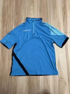 DIADORA 半袖 Tシャツ 青　テニスウェア
